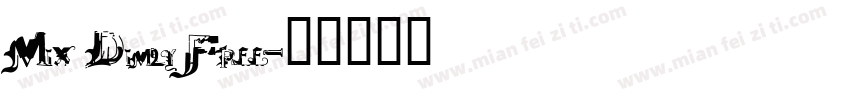 Mix Dimly Free字体转换